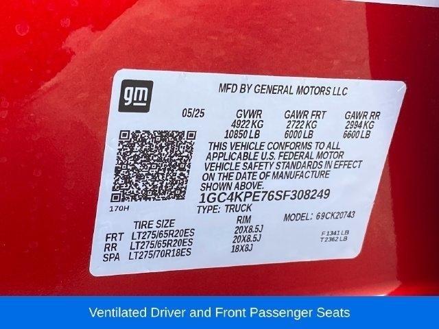 Chevrolet Silverado 2500HD LTZ Crew Cab Long Box 4WD 2025