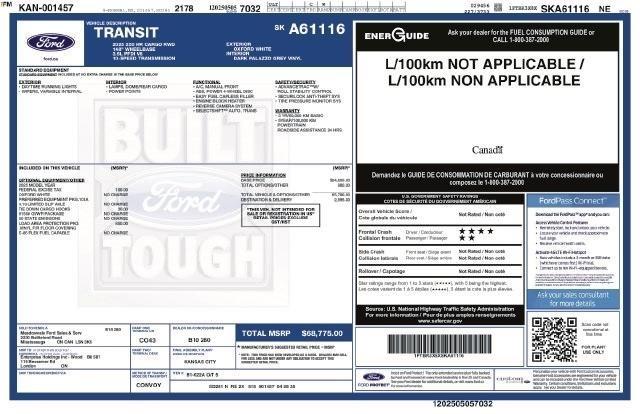 Ford Transit 250 Van High Roof w/Sliding Pass. 148-in. WB EL 2025