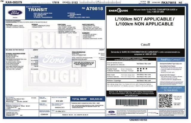 Ford Transit 250 Van 2024