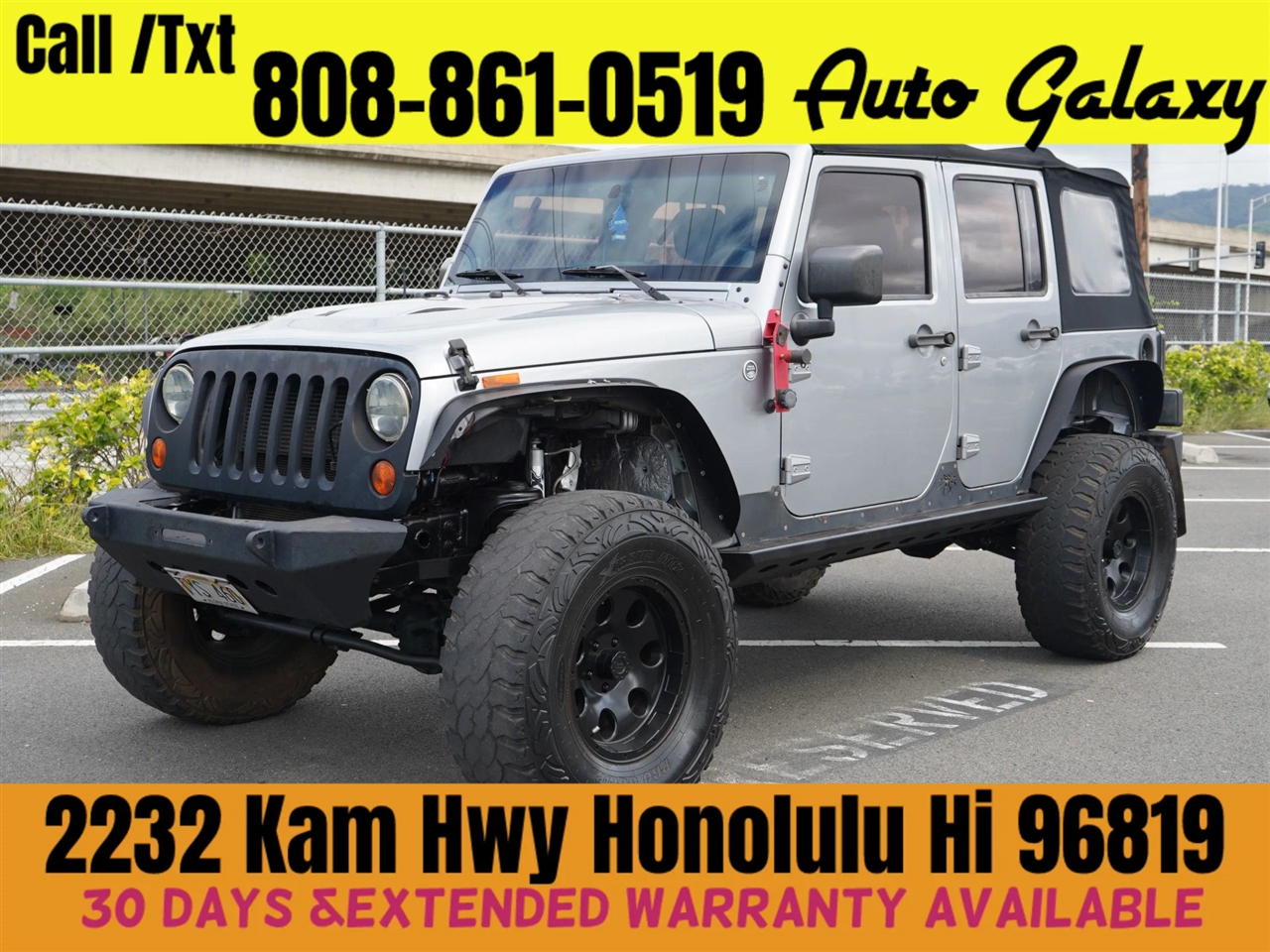 2013 Jeep Wrangler Unlimited 4WD 4dr Sport