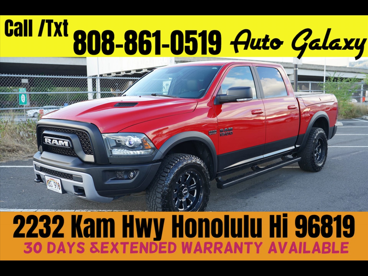 2017 RAM 1500 Rebel 4x4 Crew Cab 5'7" Box