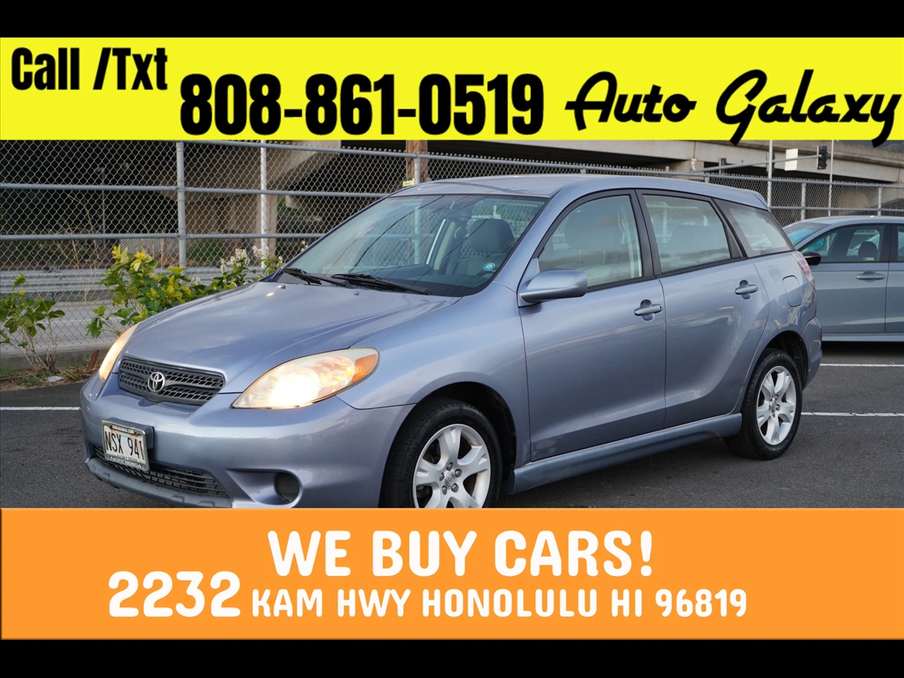 2005 Toyota Matrix 5dr Wgn STD Manual (Natl)