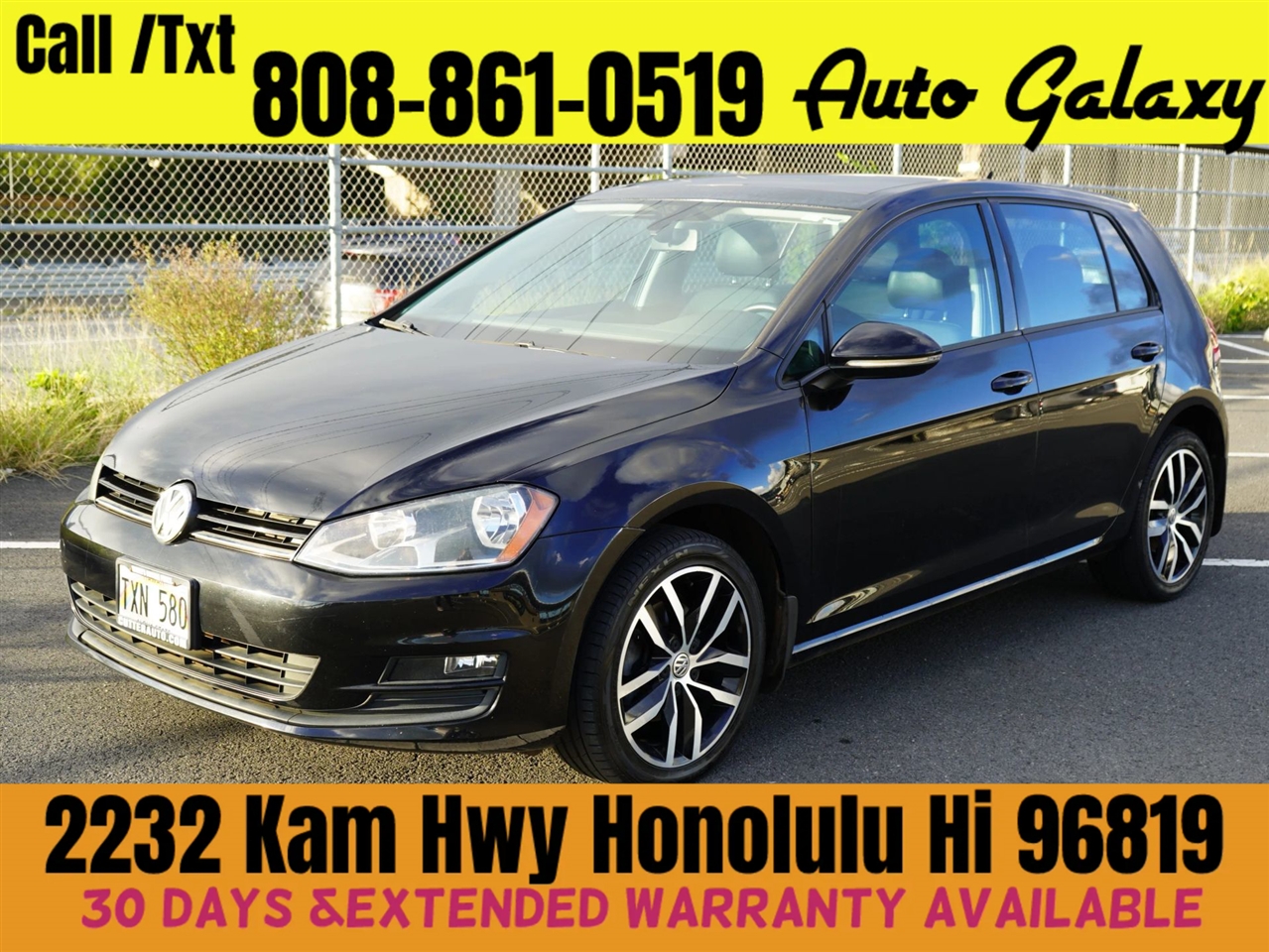 2016 Volkswagen Golf 4dr HB Auto TSI S