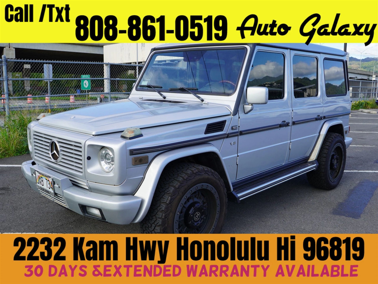2002 Mercedes-Benz G-Class 4dr 4WD 5.0L