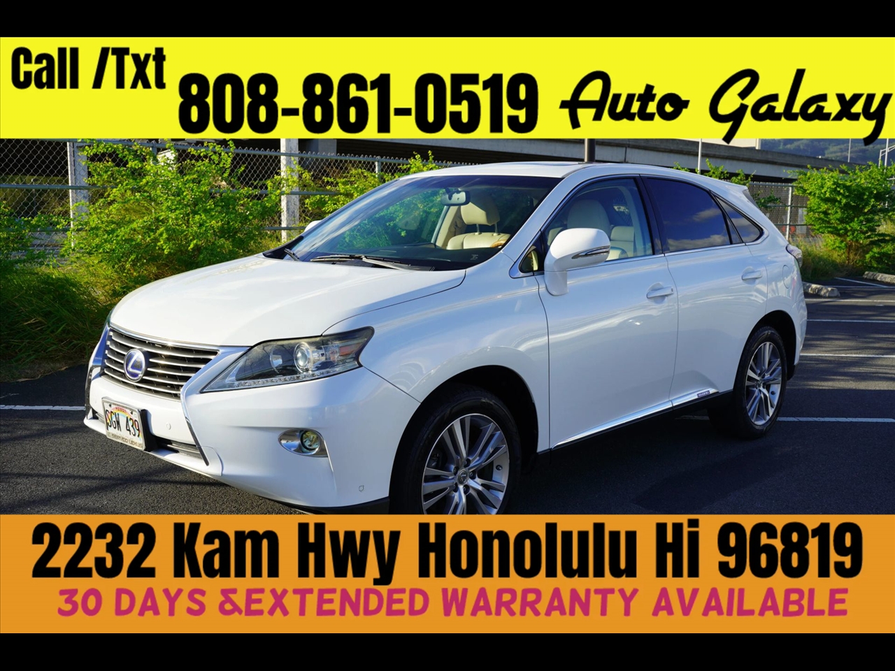 2015 Lexus RX 450h FWD 4dr