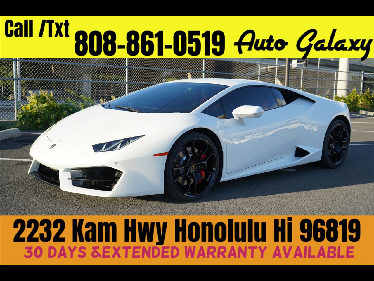 2019 Lamborghini Huracan RWD Coupe