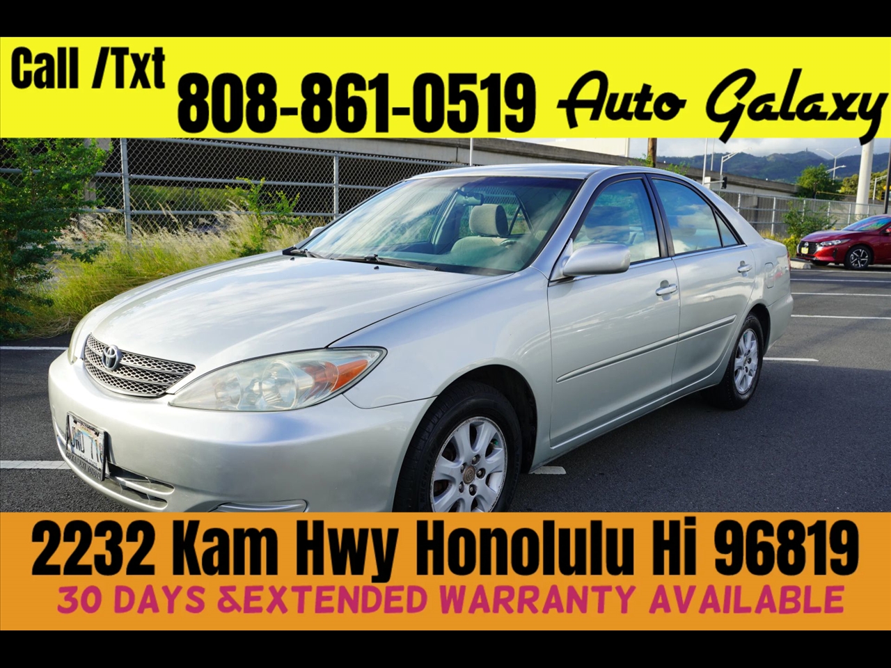 2002 Toyota Camry 4dr Sdn XLE V6 Auto (Natl)