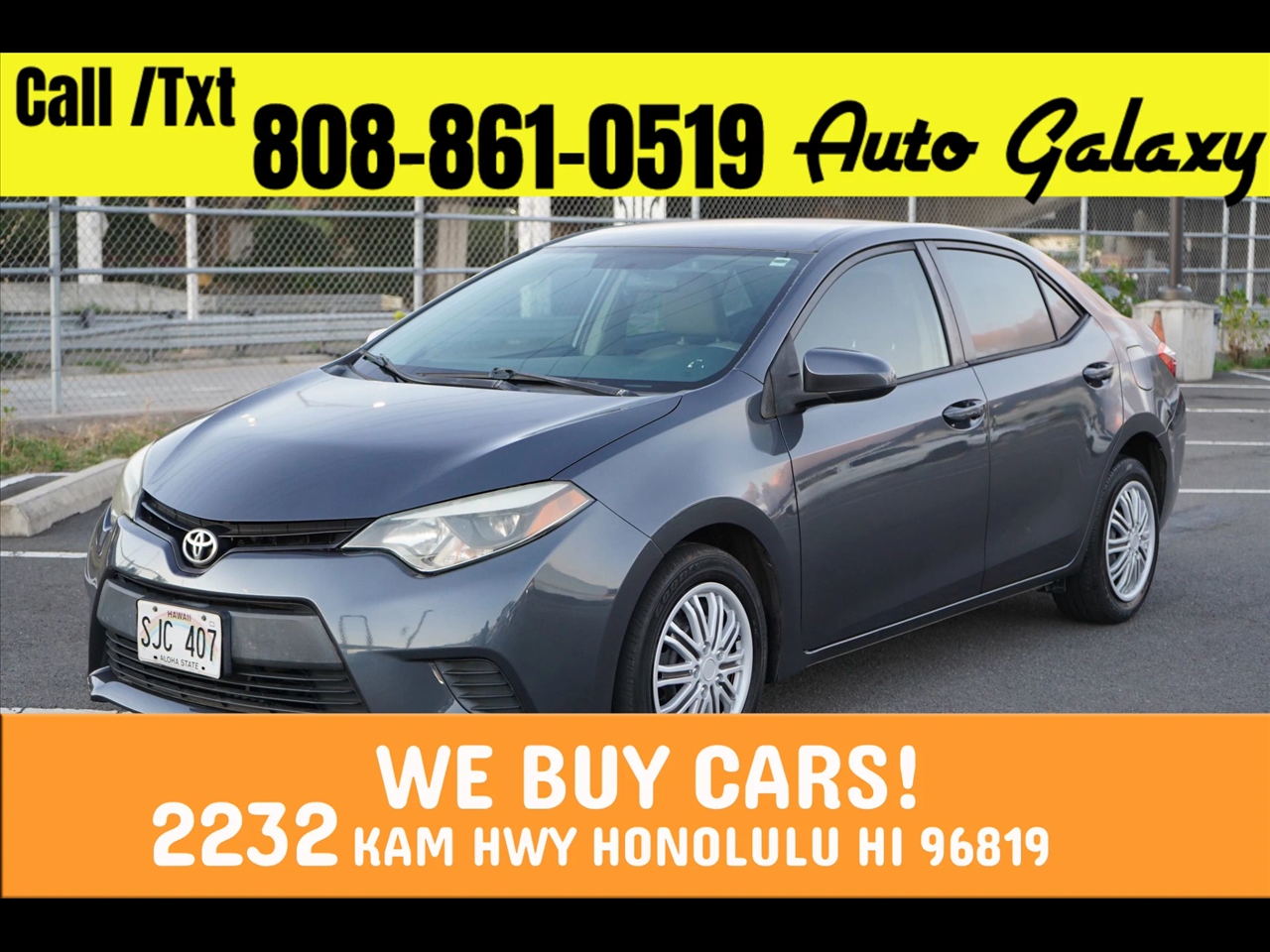 2014 Toyota Corolla 4dr Sdn Man L (Natl)