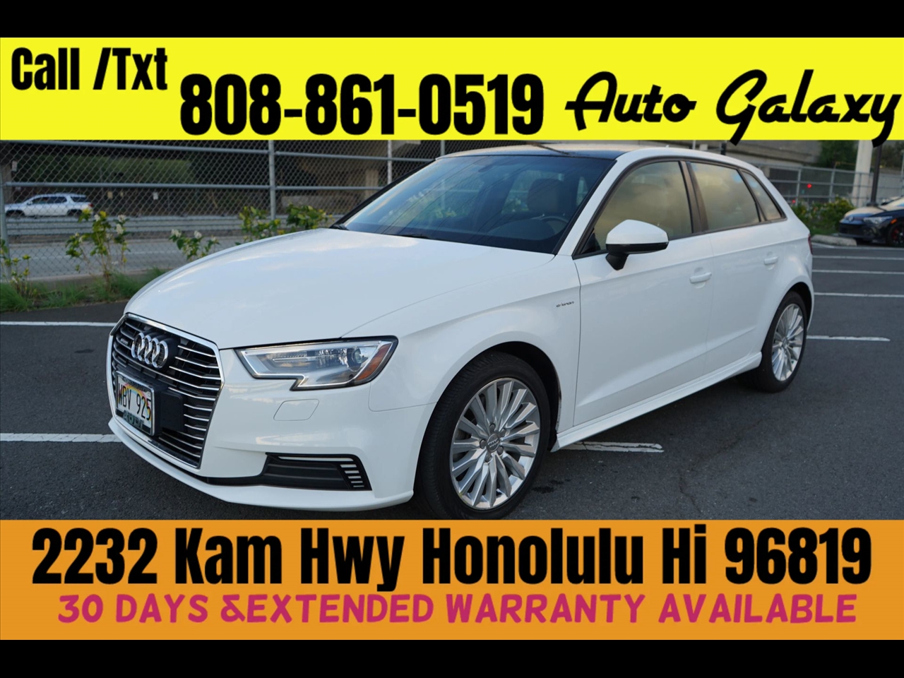 2018 Audi A3 Sportback e-tron 1.4 TFSI PHEV Premium