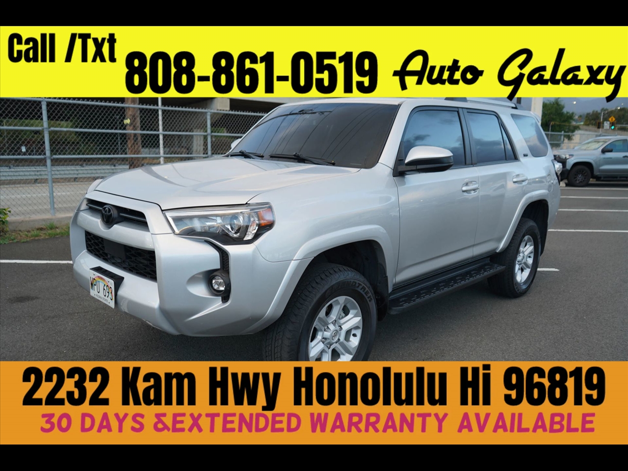 2022 Toyota 4Runner SR5 4WD (Natl)