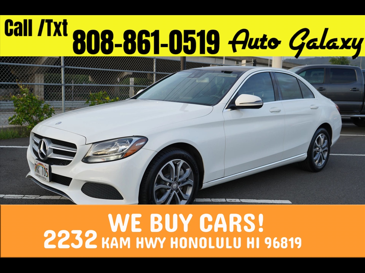 2016 Mercedes-Benz C-Class 4dr Sdn C 300 Luxury 4MATIC