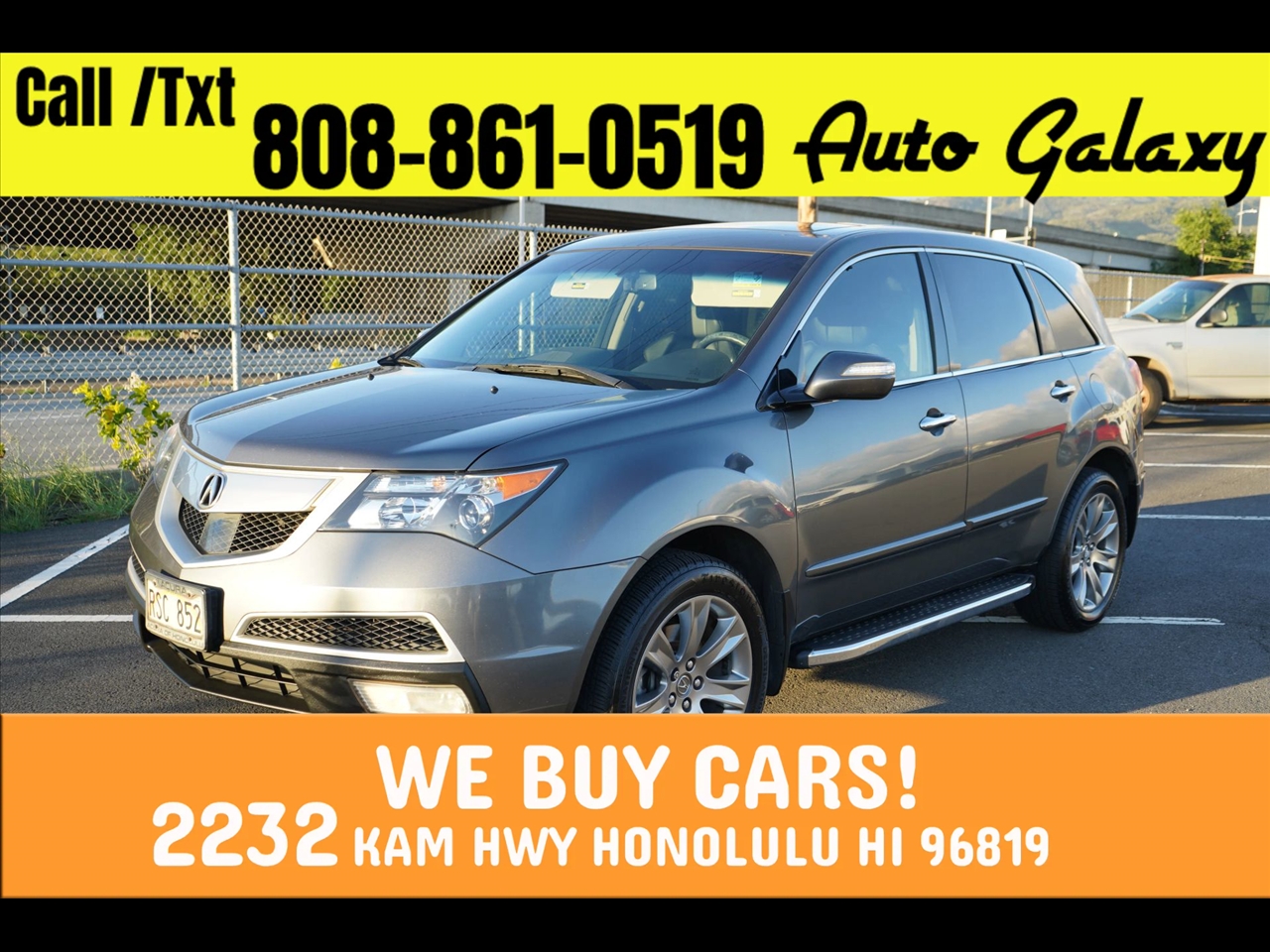 2011 Acura MDX AWD 4dr Advance Pkg