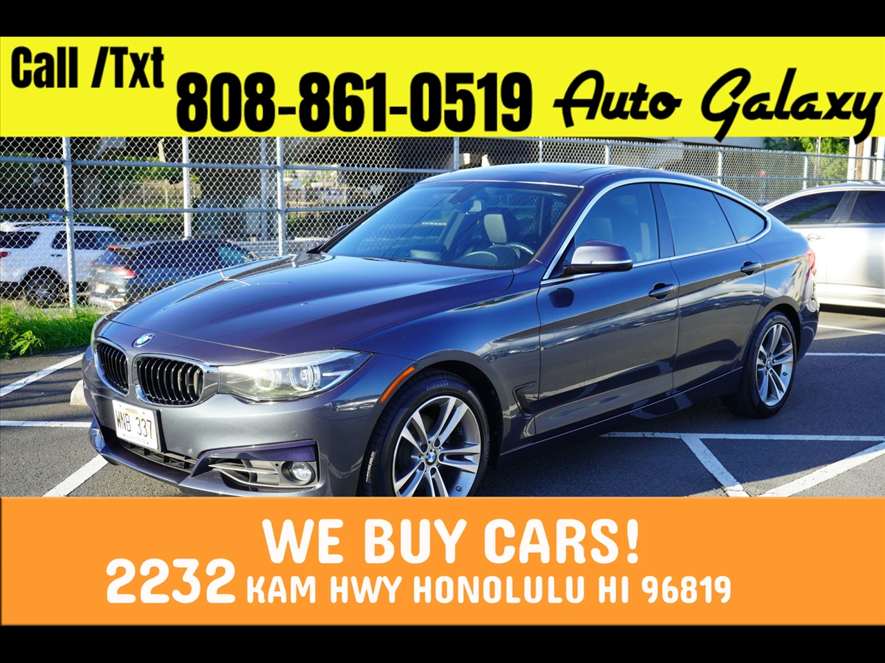 2017 BMW 3 Series 330i xDrive Gran Turismo