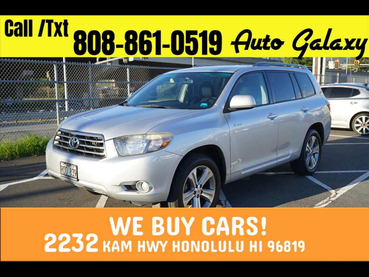 2010 Toyota Highlander FWD 4dr V6 Sport (Natl)
