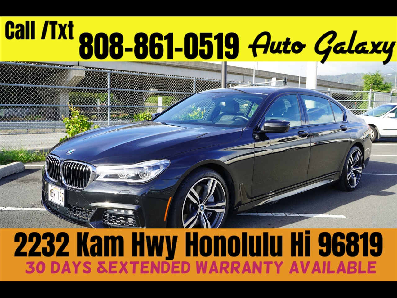 2018 BMW 7 Series 750i Sedan