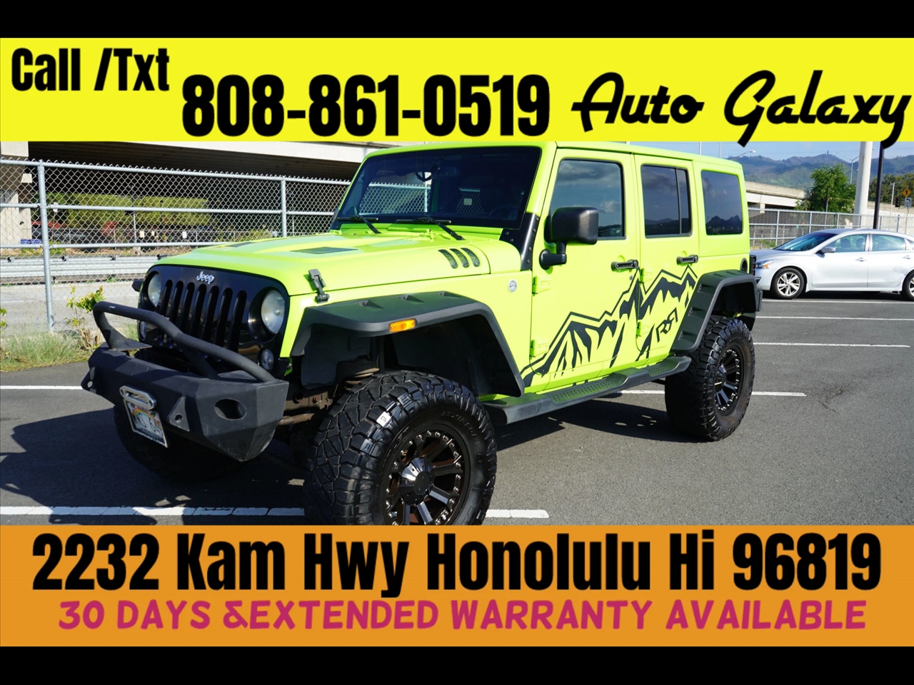2013 Jeep Wrangler Unlimited 4WD 4dr Sahara