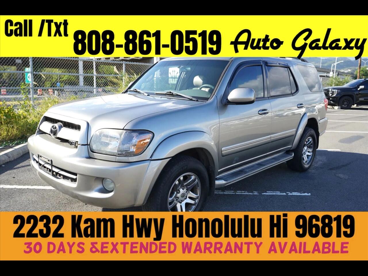 2007 Toyota Sequoia 4WD 4dr SR5 (Natl)