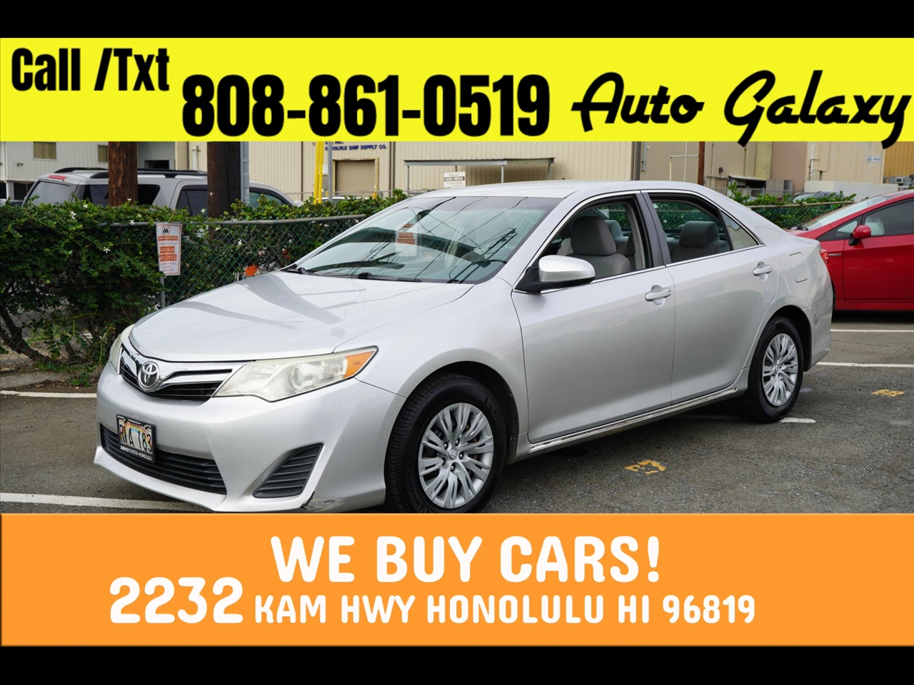 2012 Toyota Camry 4dr Sdn I4 Auto L (Natl)