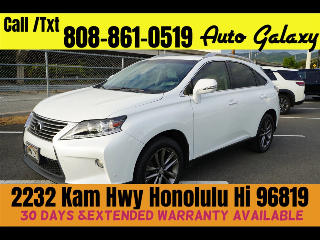 2013 Lexus RX 350 FWD 4dr