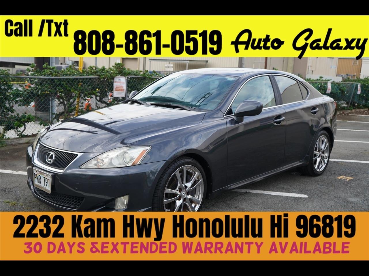 2008 Lexus IS 350 4dr Sport Sdn Auto