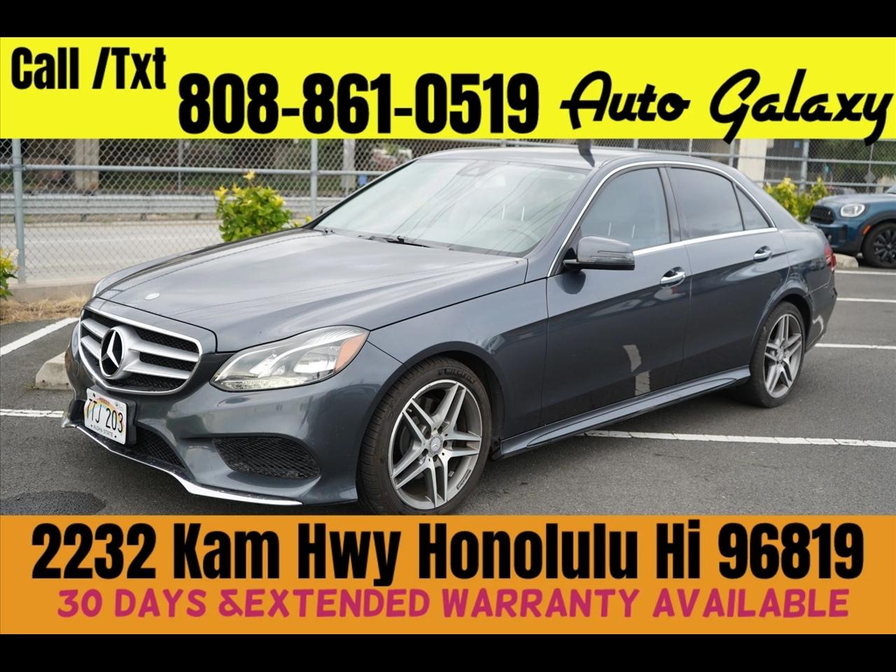 2014 Mercedes-Benz E-Class 4dr Sdn E 350 Sport RWD