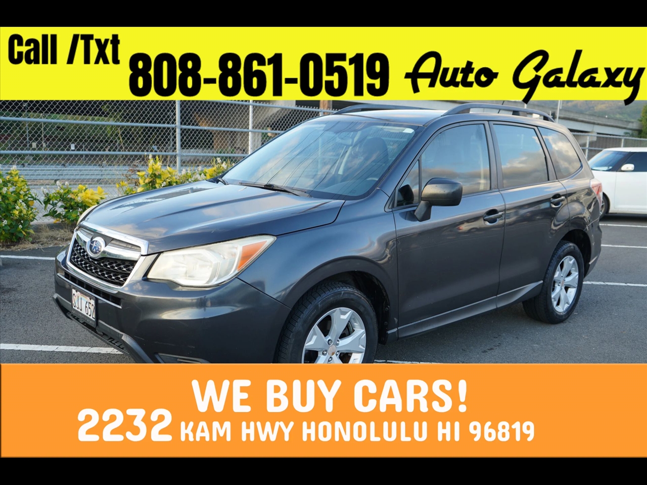 2015 Subaru Forester 4dr CVT 2.5i PZEV