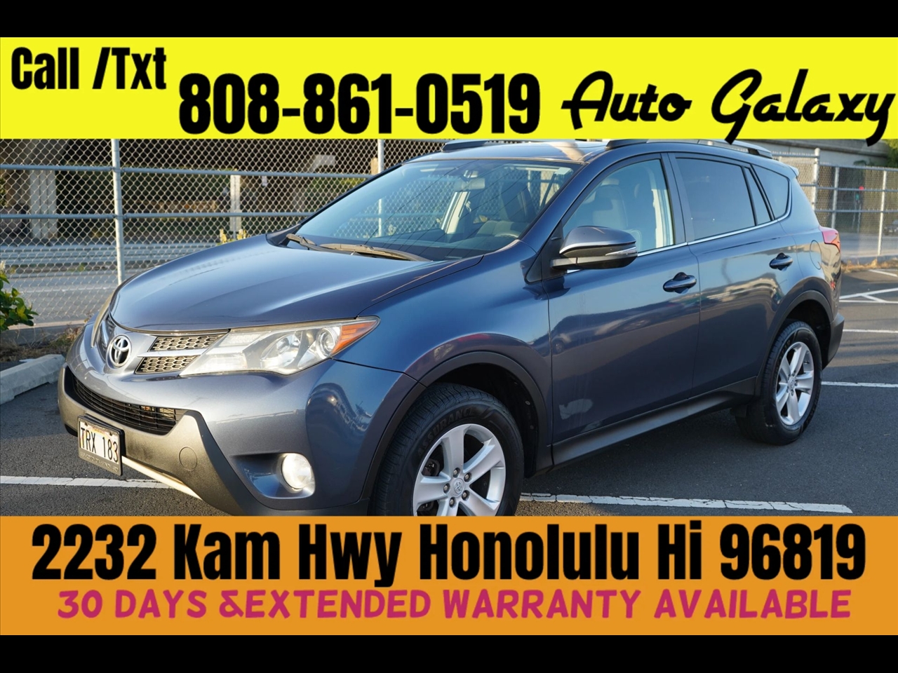 2013 Toyota RAV4 AWD 4dr XLE (Natl)