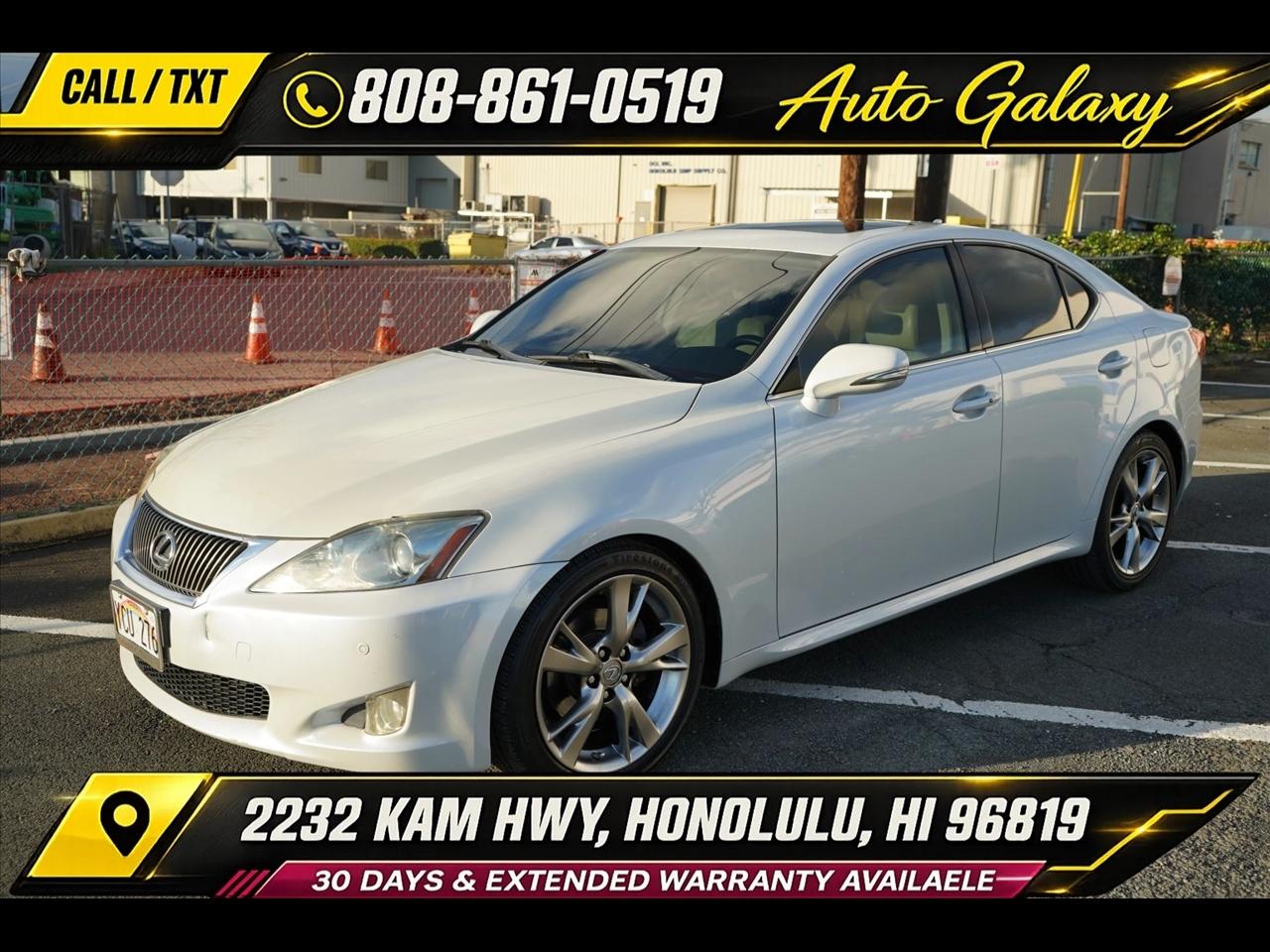 2009 Lexus IS 250 4dr Sport Sdn Man RWD