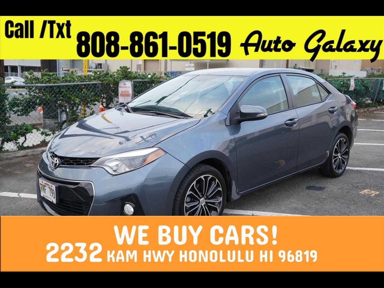 2016 Toyota Corolla S