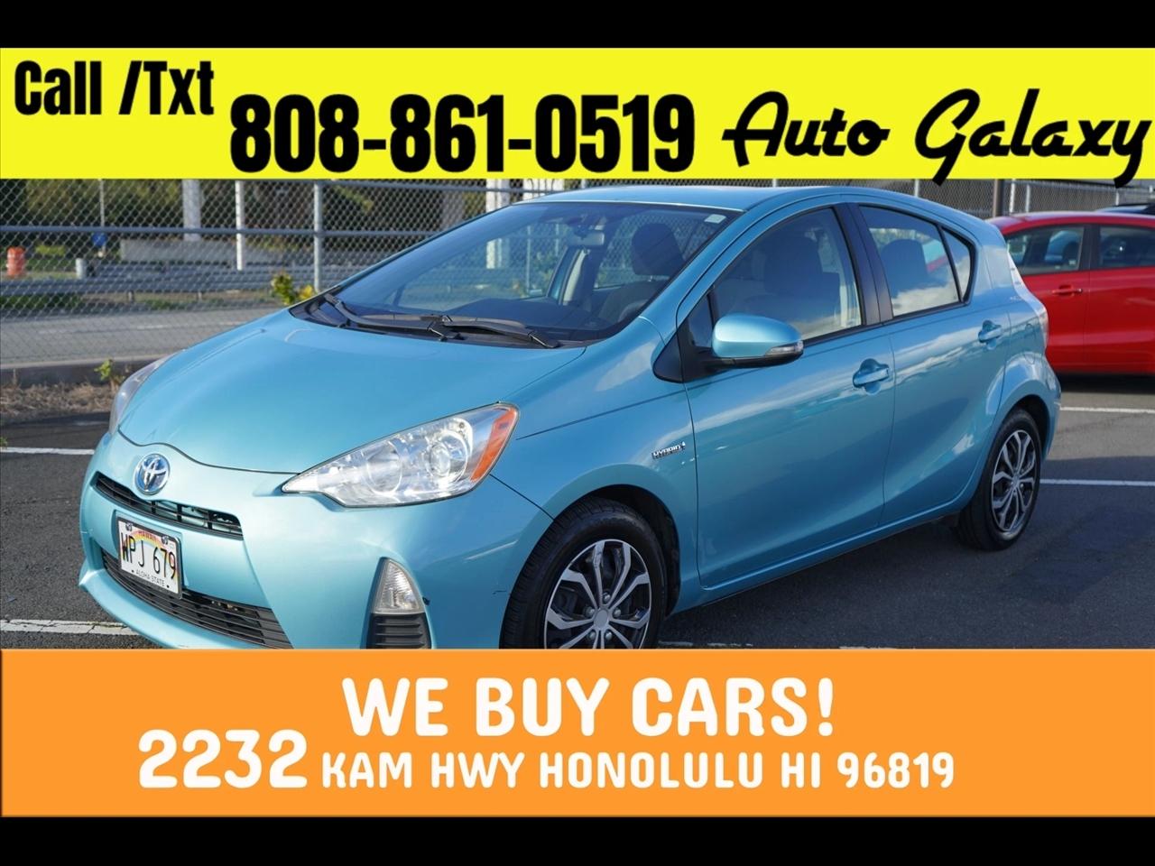 2014 Toyota Prius c 5dr HB One (Natl)