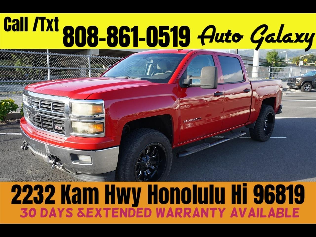 2014 Chevrolet Silverado 1500 4WD Crew Cab 143.5" LT w/2LT