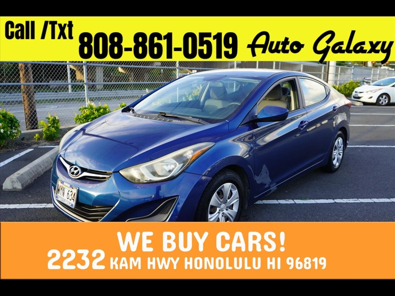 2016 Hyundai Elantra SE