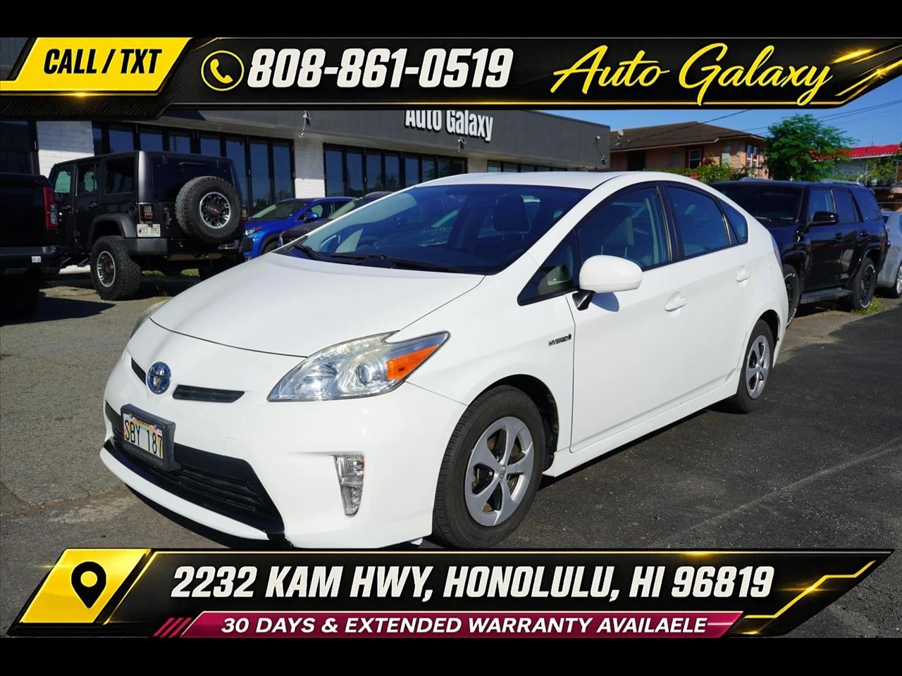 2014 Toyota Prius 5dr HB Four (Natl)