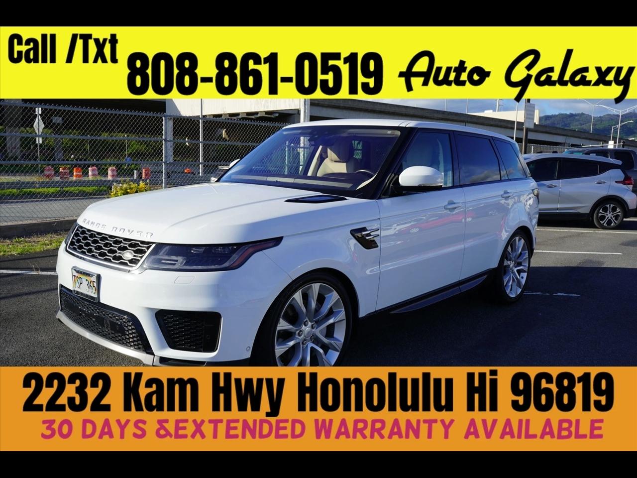 2019 Land Rover Range Rover Sport V6 Supercharged SE *Ltd Avail*