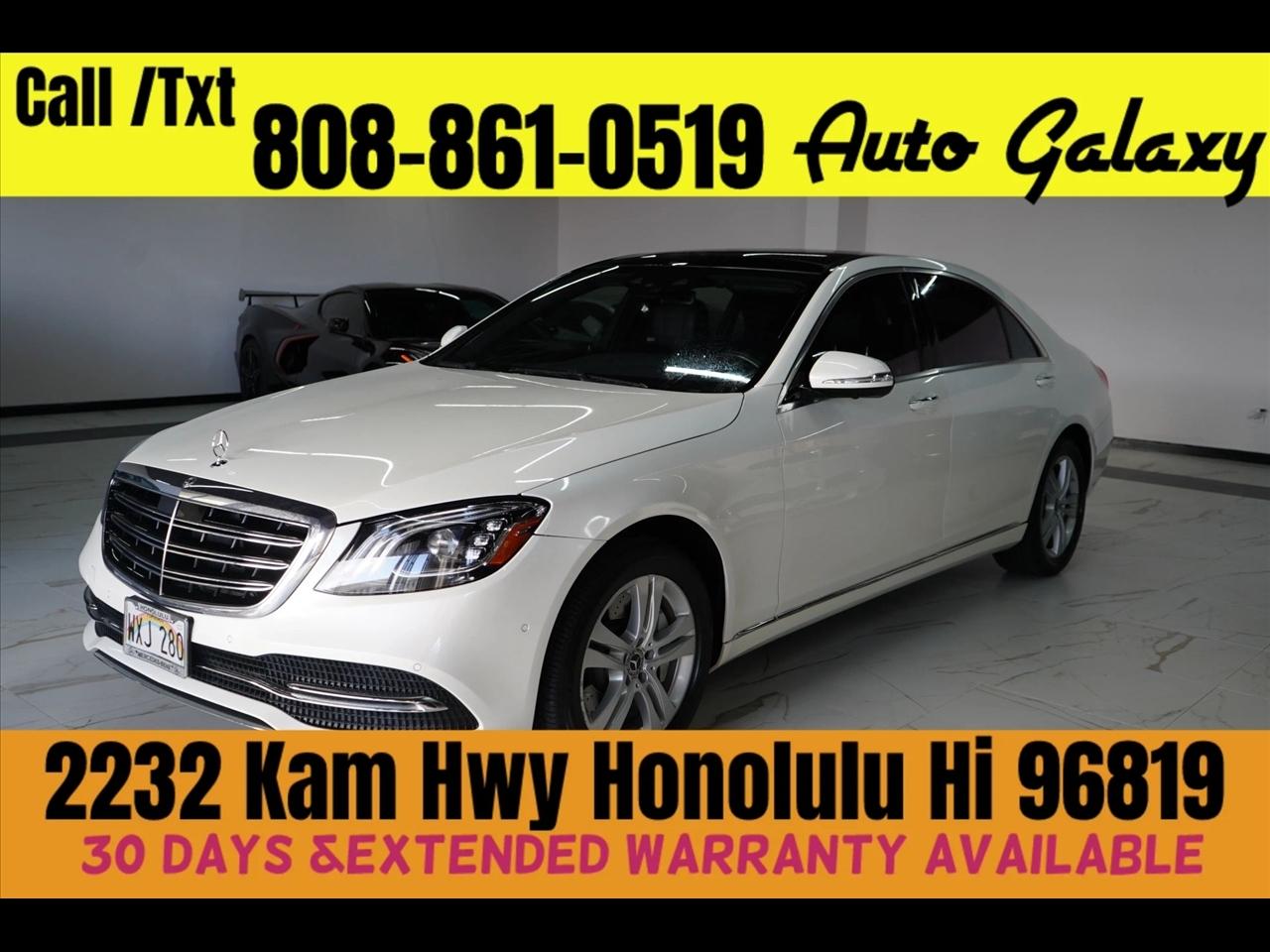 2019 Mercedes-Benz S-Class S 450 Sedan