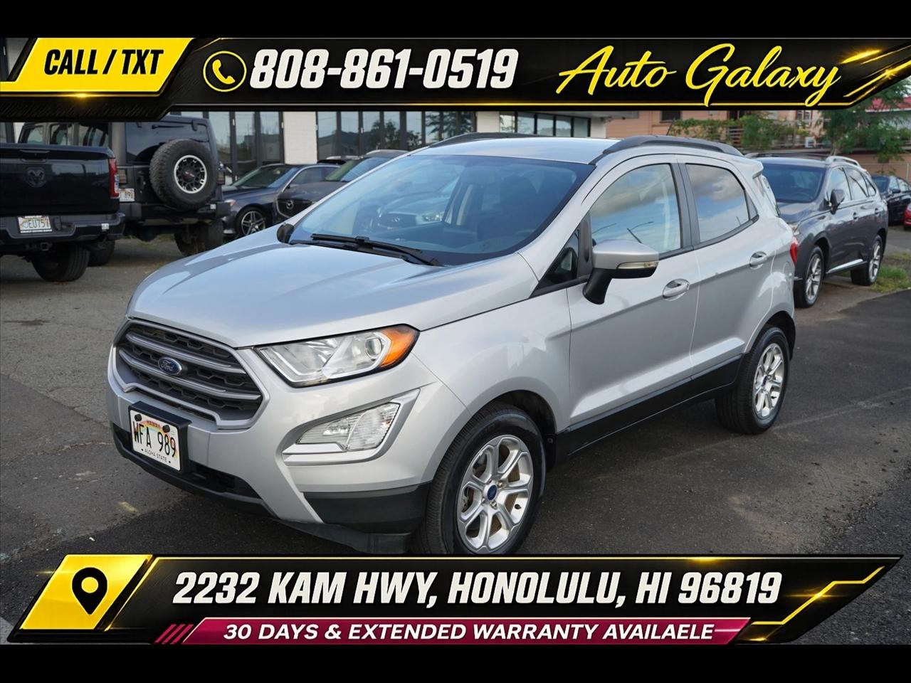 2021 Ford EcoSport SE FWD
