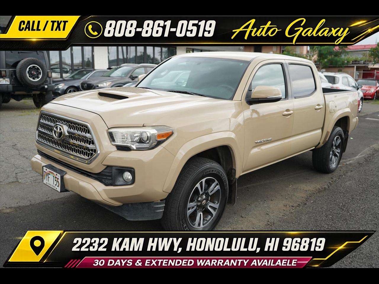 2017 Toyota Tacoma SR5 Double Cab 5' Bed V6 4x4 AT (Natl)