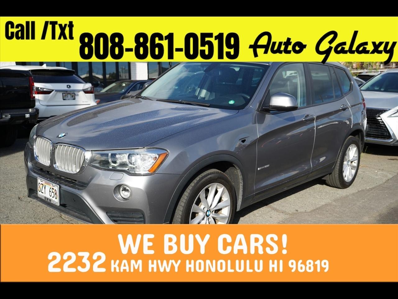 2017 BMW X3 sDrive28i Sports Activity Vehicle