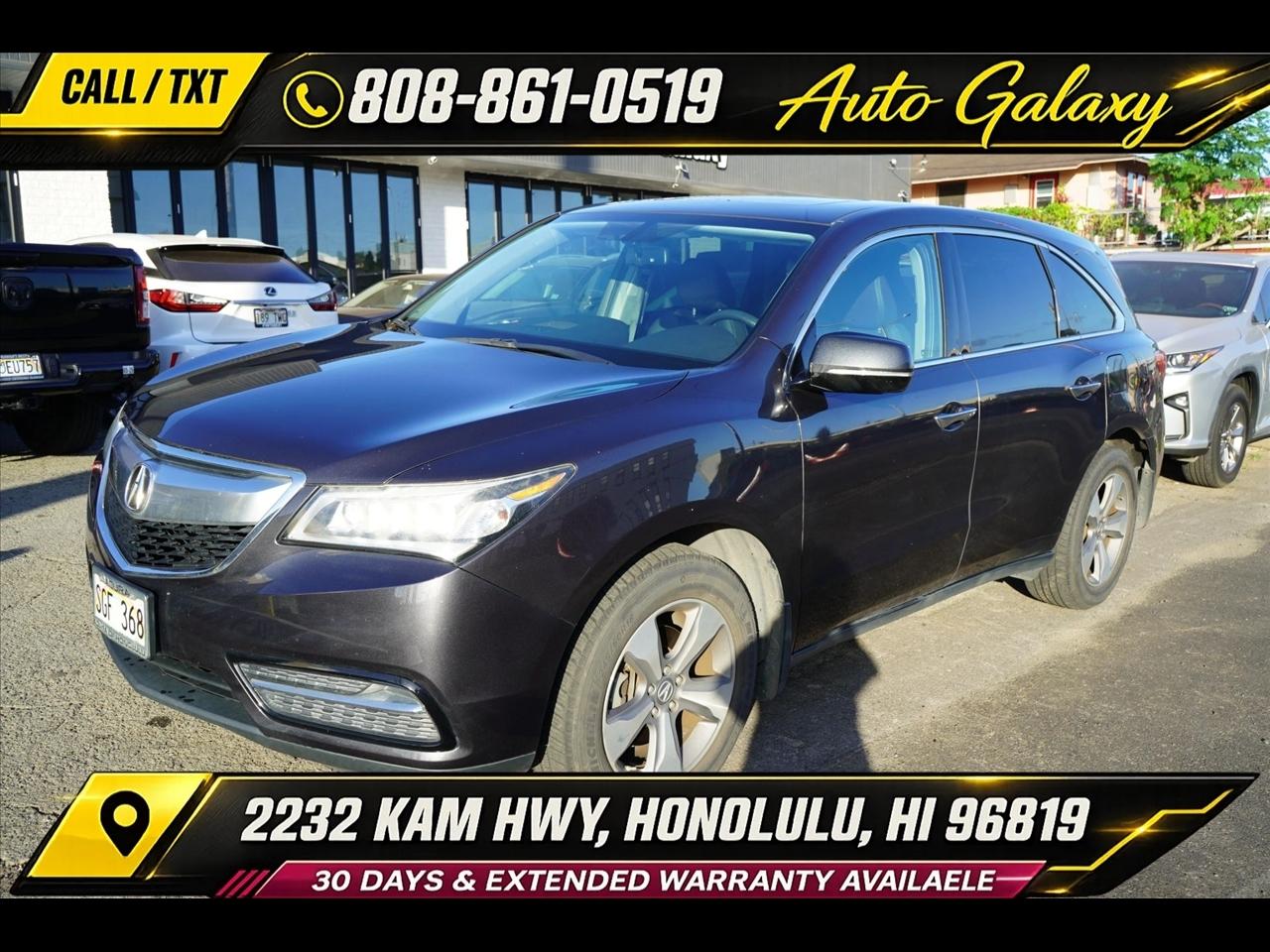 2015 Acura MDX FWD 4dr