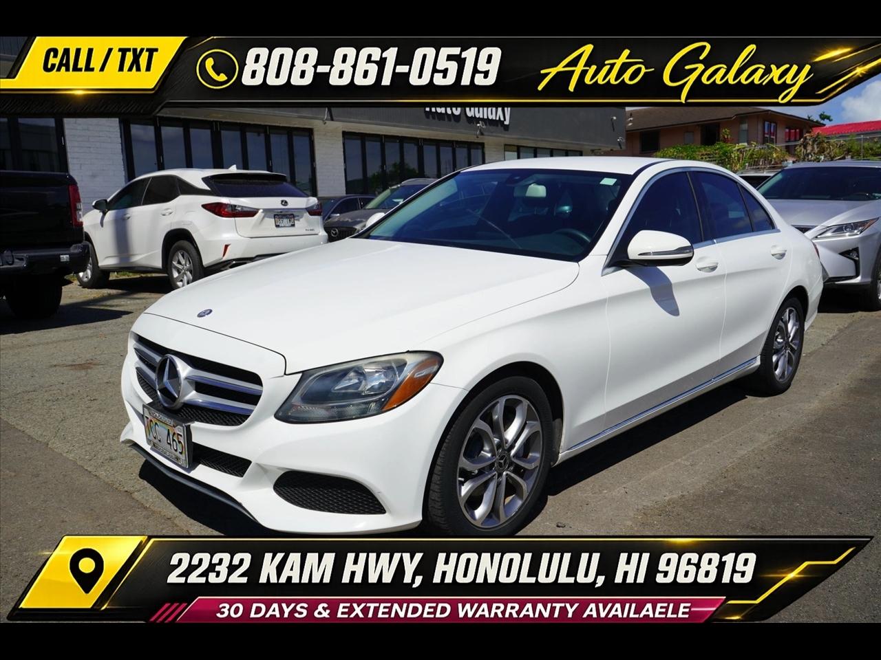 2017 Mercedes-Benz C-Class C 300 Sedan