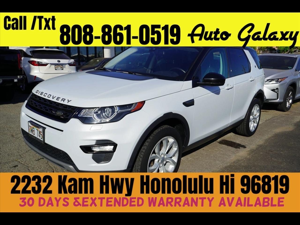 2019 Land Rover Discovery Sport SE