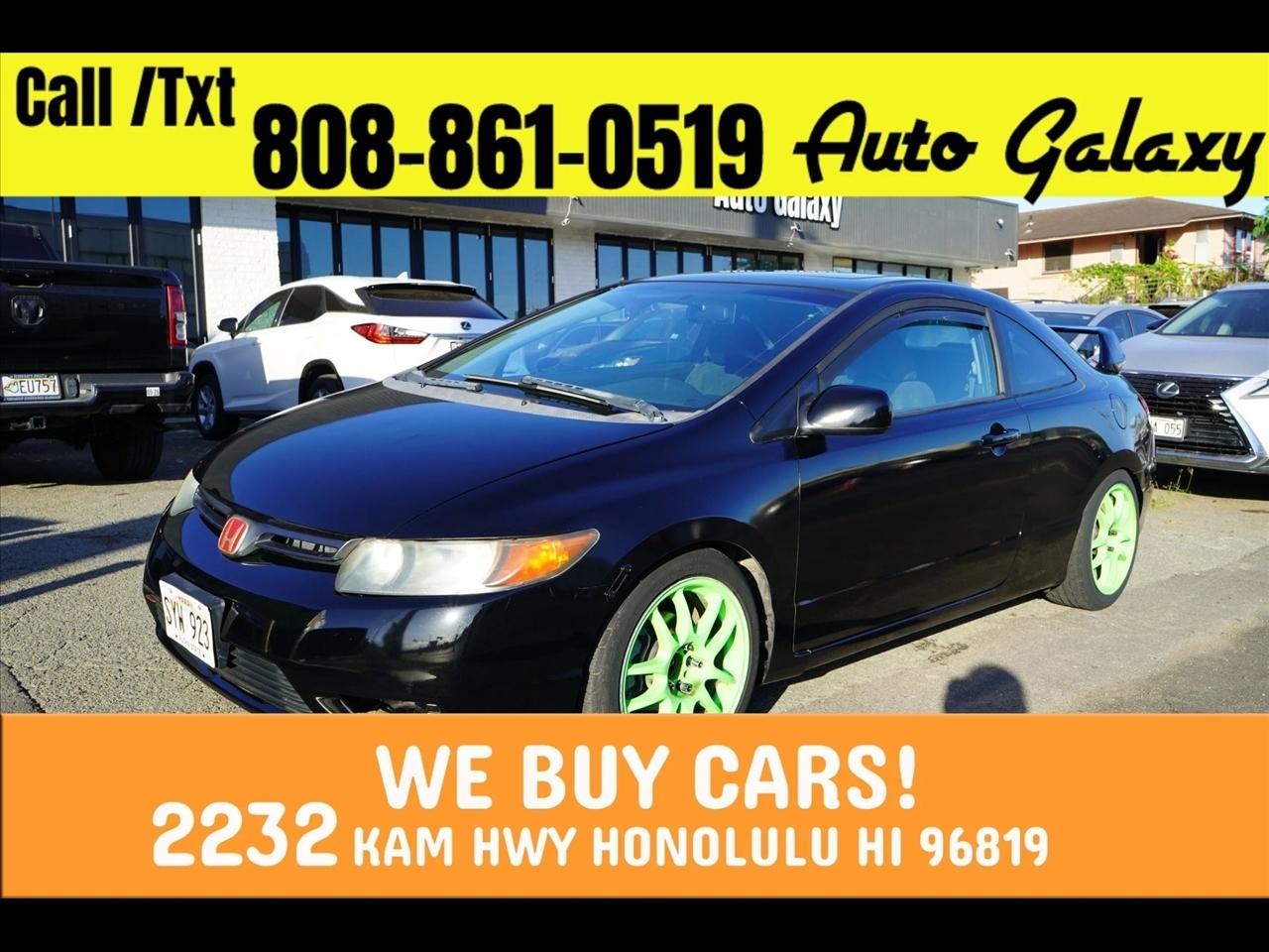 2007 Honda Civic Cpe 2dr MT EX