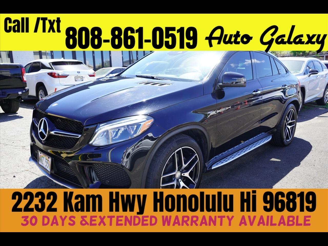 2016 Mercedes-Benz GLE 4MATIC 4dr GLE 450 AMG Cpe