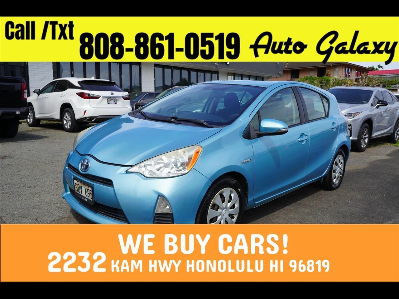2013 Toyota Prius c 5dr HB One (Natl)