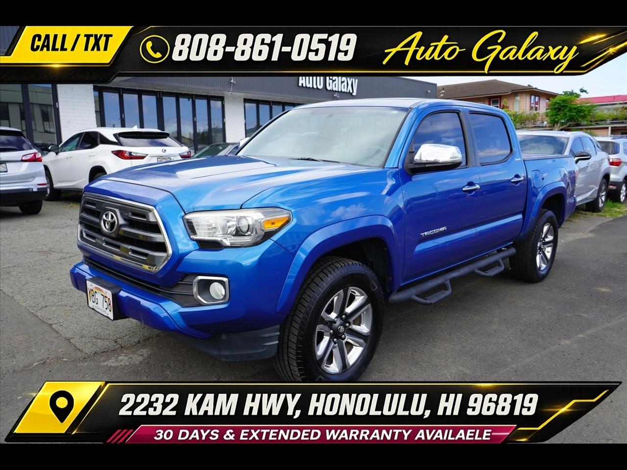 2016 Toyota Tacoma 2WD Double Cab V6 AT Limited (Natl)