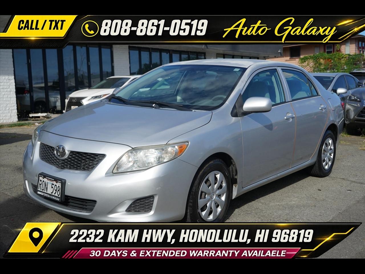 2010 Toyota Corolla 4dr Sdn Man (Natl)