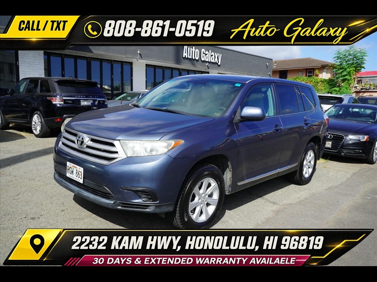 2011 Toyota Highlander FWD 4dr L4 Base (Natl)