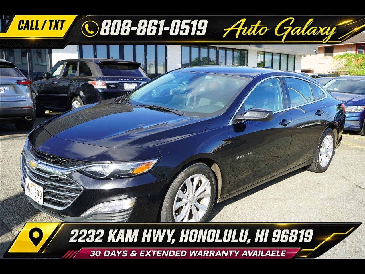 2019 Chevrolet Malibu 4dr Sdn LT w/1LT