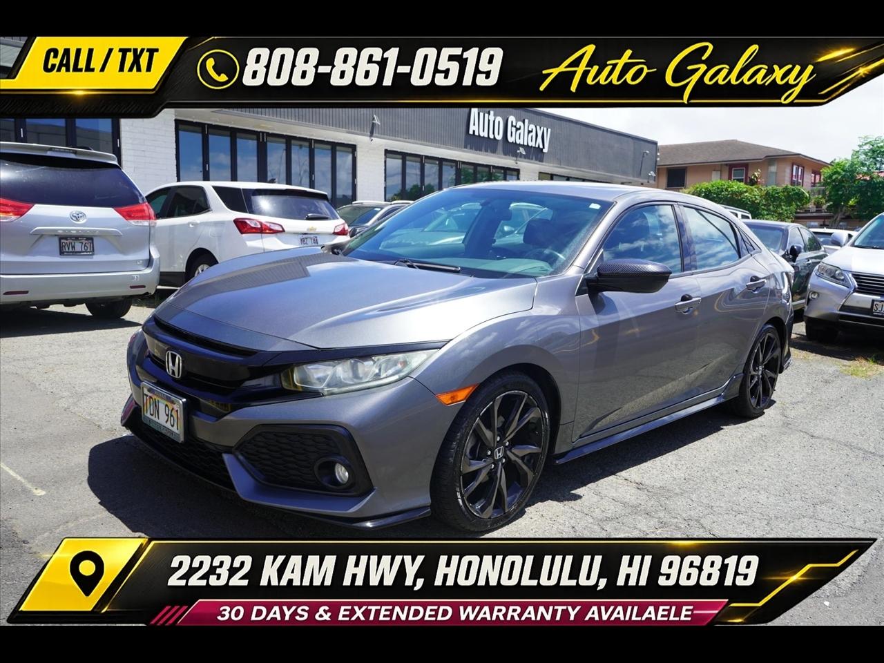2018 Honda Civic Hatchback Sport CVT