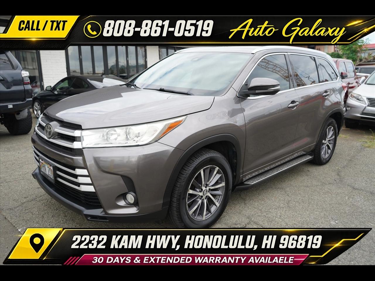 2018 Toyota Highlander SE V6 FWD (Natl)